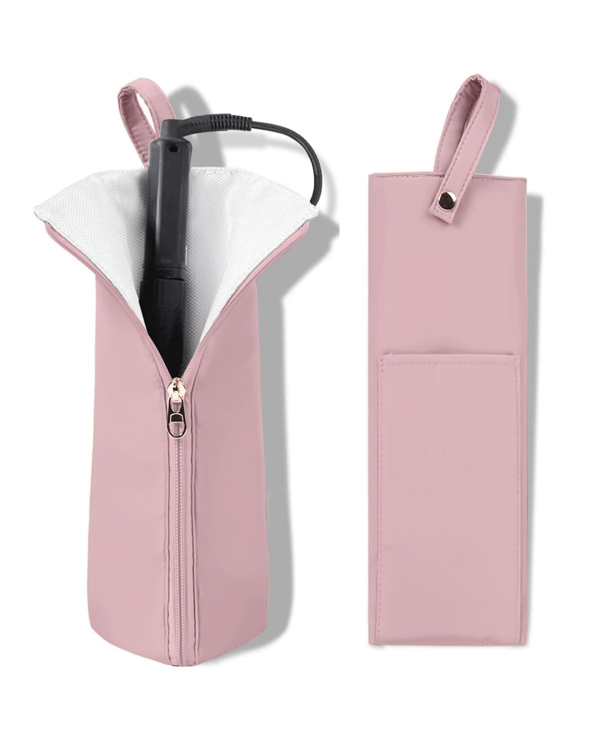 Heat Resistant Travel Bag for Curling Iron Flat Iron