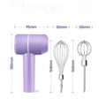 Mini Electric Whisk Handheld Stainless Steel Mixer