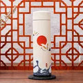 Stainless Steel Chinese Style Vacuum Cup 16.9oz