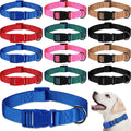 12-Pack Nylon Dog Collars - Adjustable & Quick Release