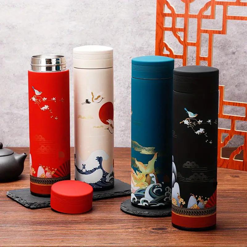 Stainless Steel Chinese Style Vacuum Cup 16.9oz