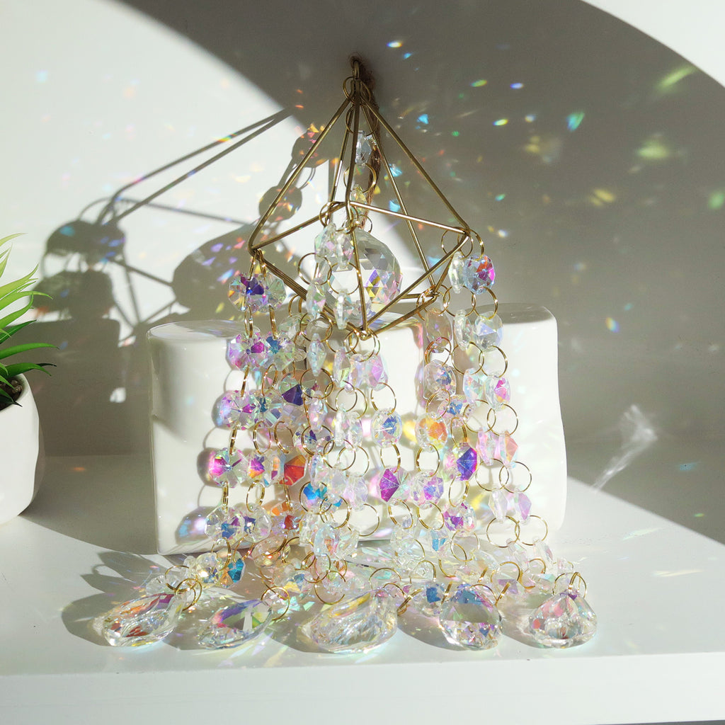 Crystal Pendant Light Catcher