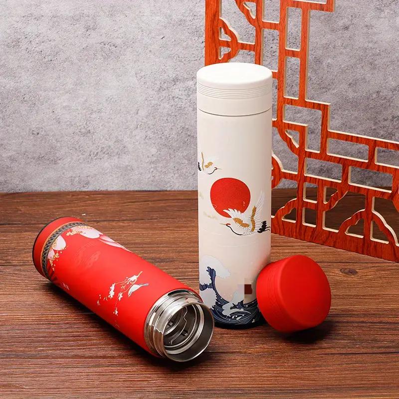 Stainless Steel Chinese Style Vacuum Cup 16.9oz